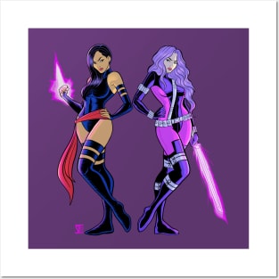 Psylocke and Revanche Posters and Art